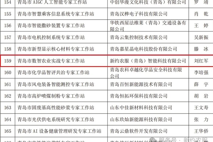 【智·聞】新約農服：數智農業新征程，攜手專家創輝煌